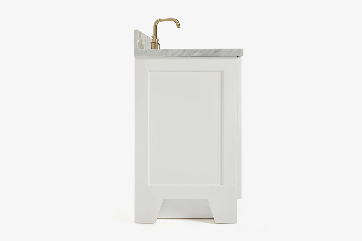 Ariel taylor (30"& 31") rectangle sink vanity with marble countertop.