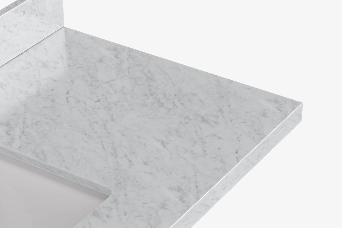 Ariel hepburn 48-49 in. rectangle sink bathroom vanity with countertop 0.75-1.5 edge