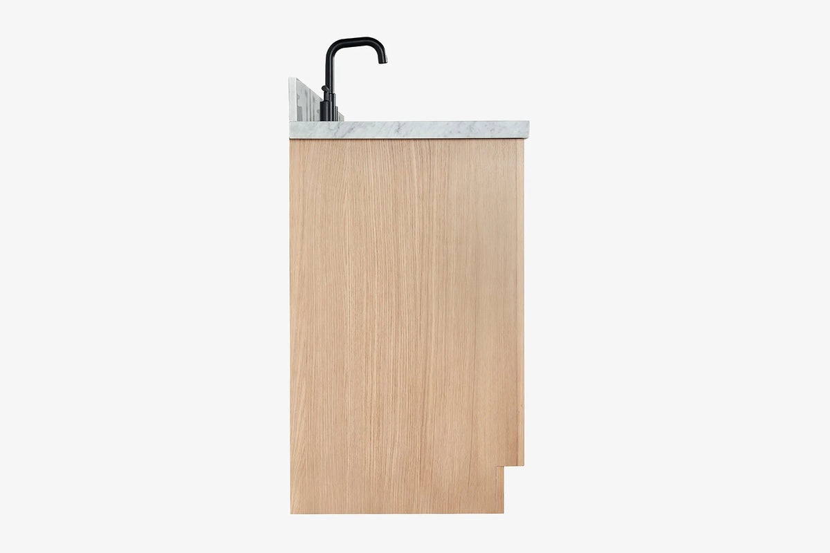 Ariel hepburn 48-49 in. rectangle sink bathroom vanity with countertop 0.75-1.5 edge