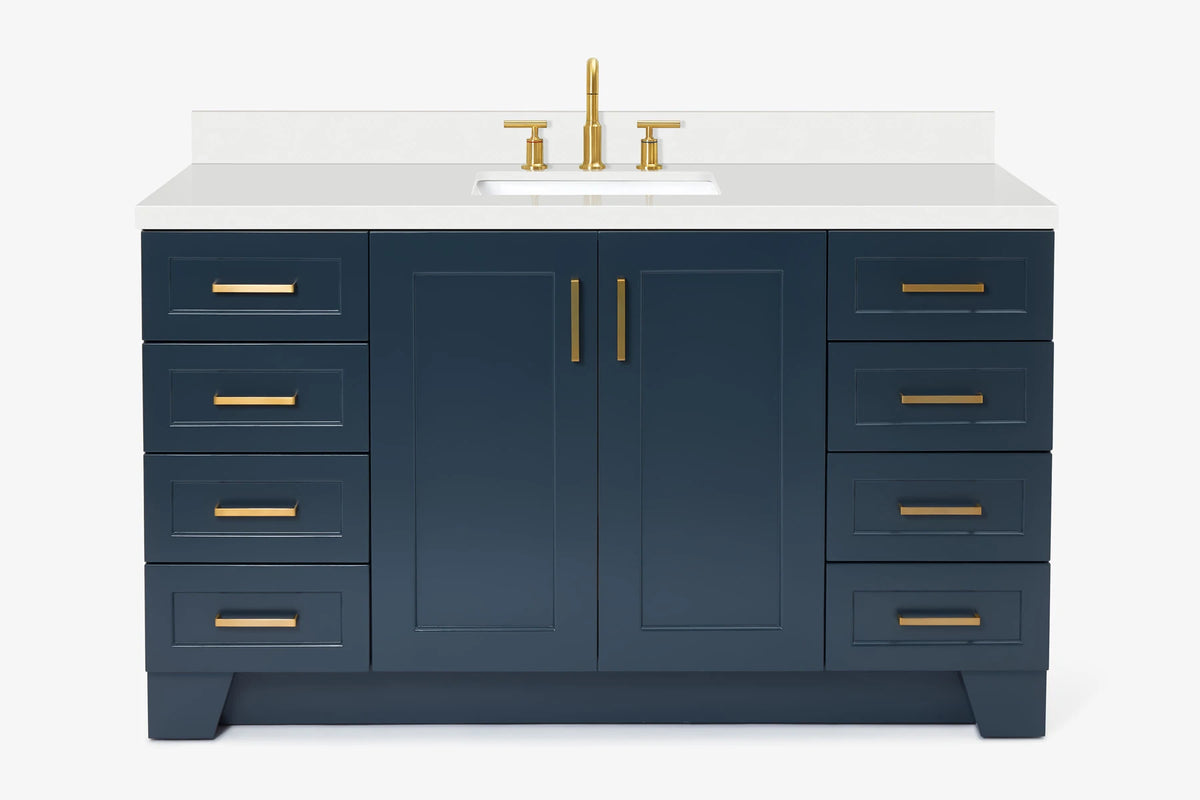 Ariel taylor (60"& 61") rectangle sink vanity with countertop.