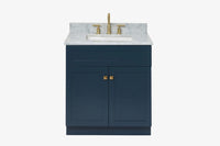 Ariel hamlet (31")rectangle sink vanity with (0.75"& 1.5") countertop.