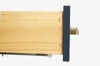 Ariel cambridge 36-37 in. left offset rectangle single sink vanity with (0.75,1.5,2) in countertop