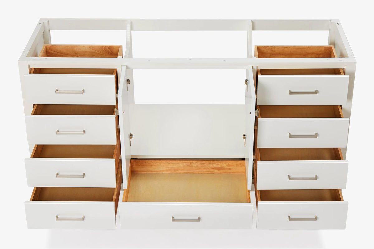 Ariel cambridge (66") single sink base cabinet.