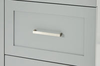 Ariel hamlet(66"&67") inch single rectangle sink vanity with marble countertop (0.75"&1.5") edge.