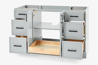 Ariel kelly 54 inch single sink base cabinet