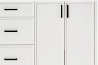 Ariel kelly 72 inch double sink base cabinet