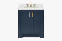 Ariel taylor (30"& 31") rectangle sink vanity with  marble countertop.