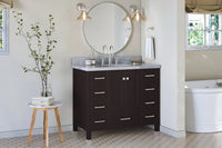 Ariel cambridge 42 in. single sink base cabinet