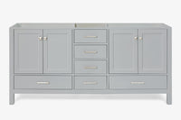 Ariel cambridge (72") double sink base cabinet.