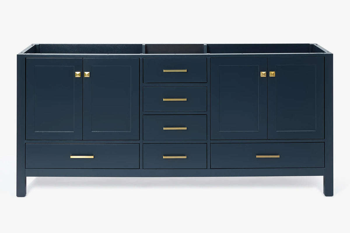 Ariel cambridge (72") double sink base cabinet.