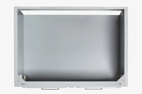 Ariel taylor (48"& 49") single rectangle sink vanity with marble (0.75" & 1.5") countertop.