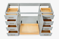 Ariel taylor (60") single sink base cabinet.