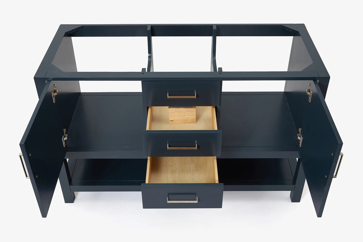 Ariel bayhill 54 in. single sink base cabinet