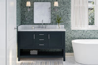 Ariel bayhill 54 in. single sink base cabinet